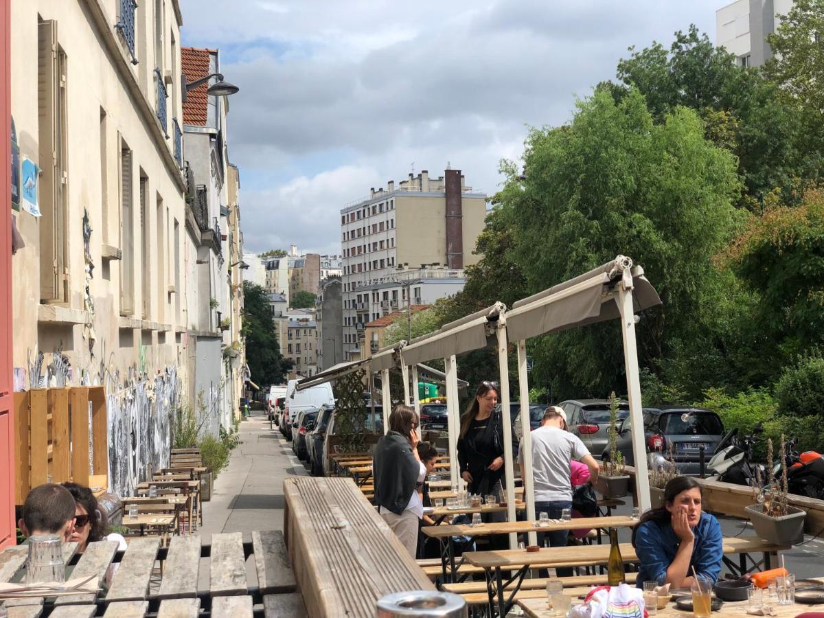 Makalina - Mini Loft A Menilmontant Leilighet Paris Eksteriør bilde